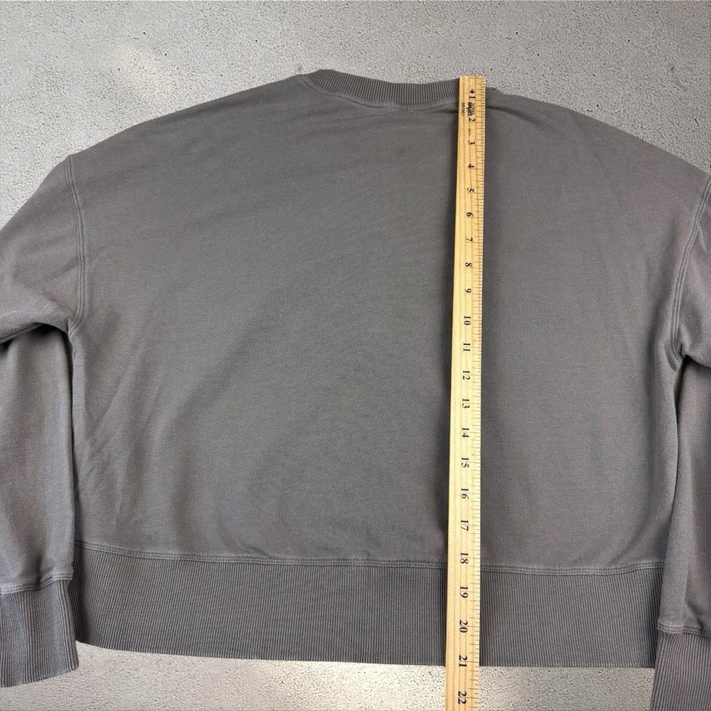 Vuori Laguna Henley Shirt Sweatshirt In Cocoa Sz M Organic Cotton - Picture 7 of 8